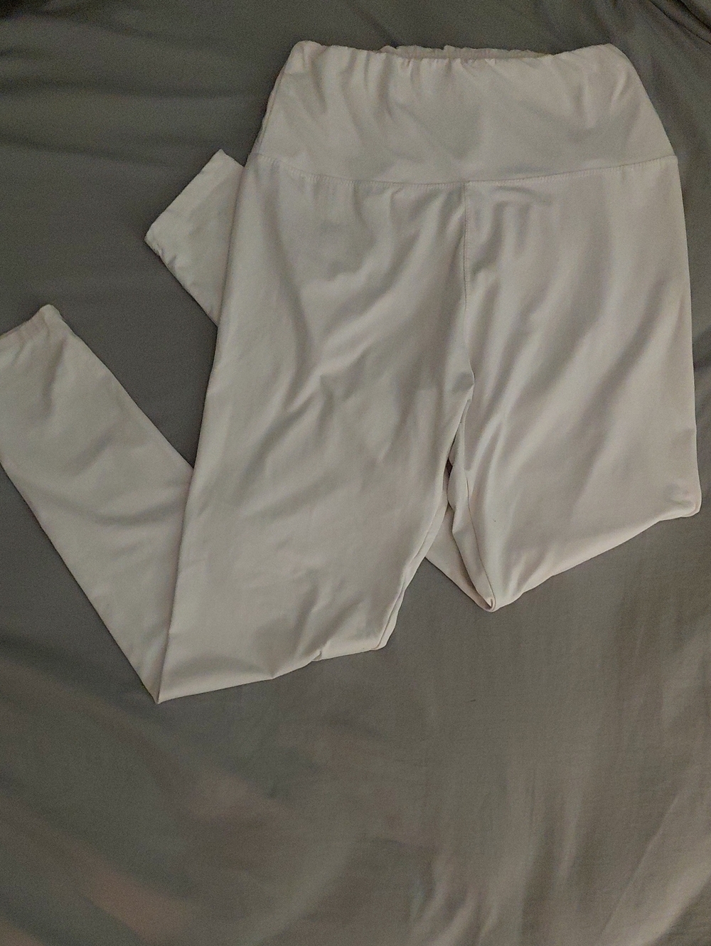 Women’s High-Waist White Leggings